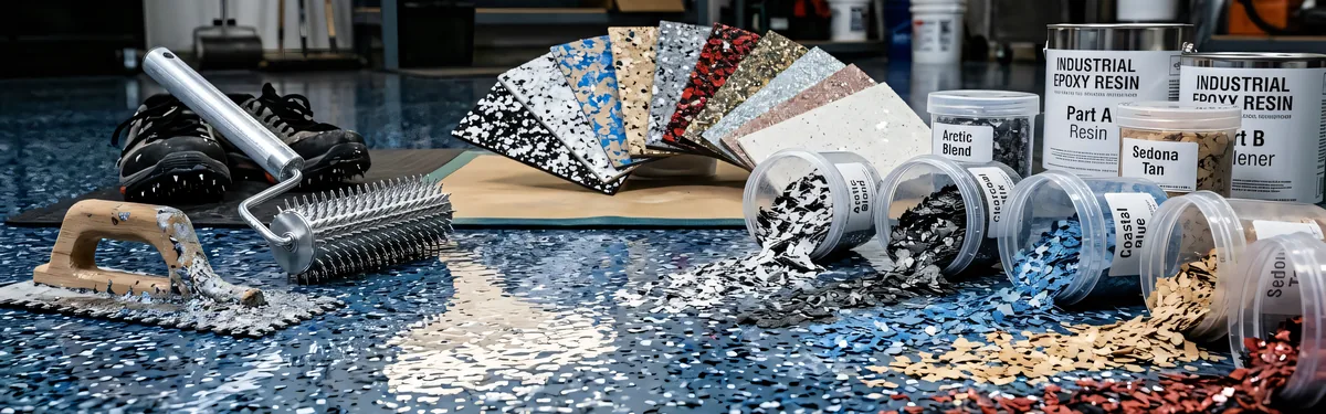 Selected epoxy flake blend preview