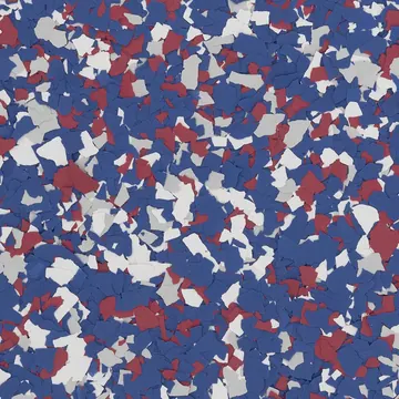 Spangle (FB-219) flake blend sample