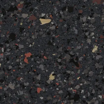 Blacktop (FB-4112) flake blend sample