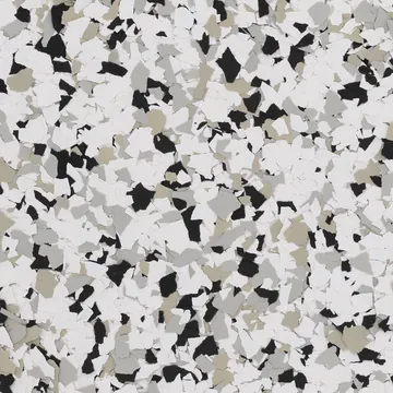 Quicksilver (FB-424) flake blend sample