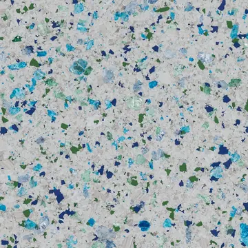 Sea Glass (FB-5011) flake blend sample