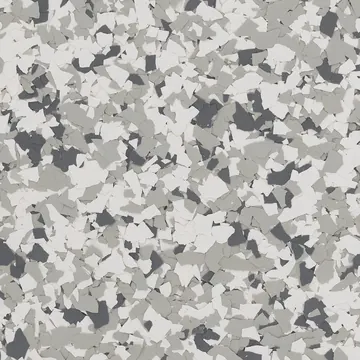 Snowfall (FB-602) flake blend sample