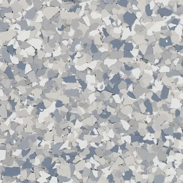 Sea Mist (FB-802) flake blend sample