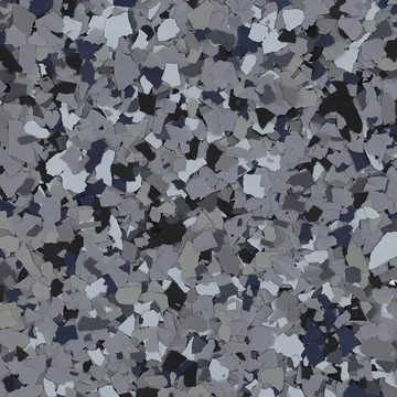 Smokey Blue (FB-933) flake blend sample