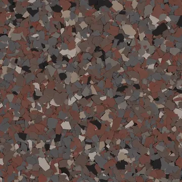 Brownstone (UVFB-1020) flake blend sample