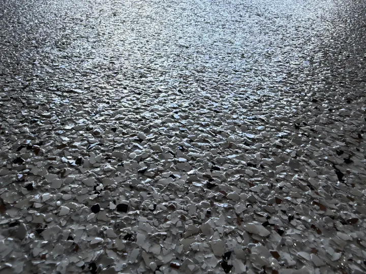 Detail photo of the irving garage floor coating project in Irving, Texas.